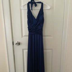 Formal navy dress
